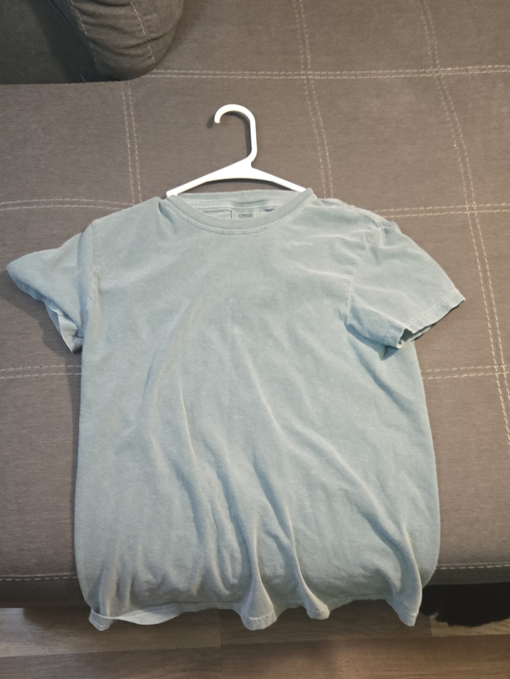 Comfort Colors Women's Short Sleeve Tee in Light Blue